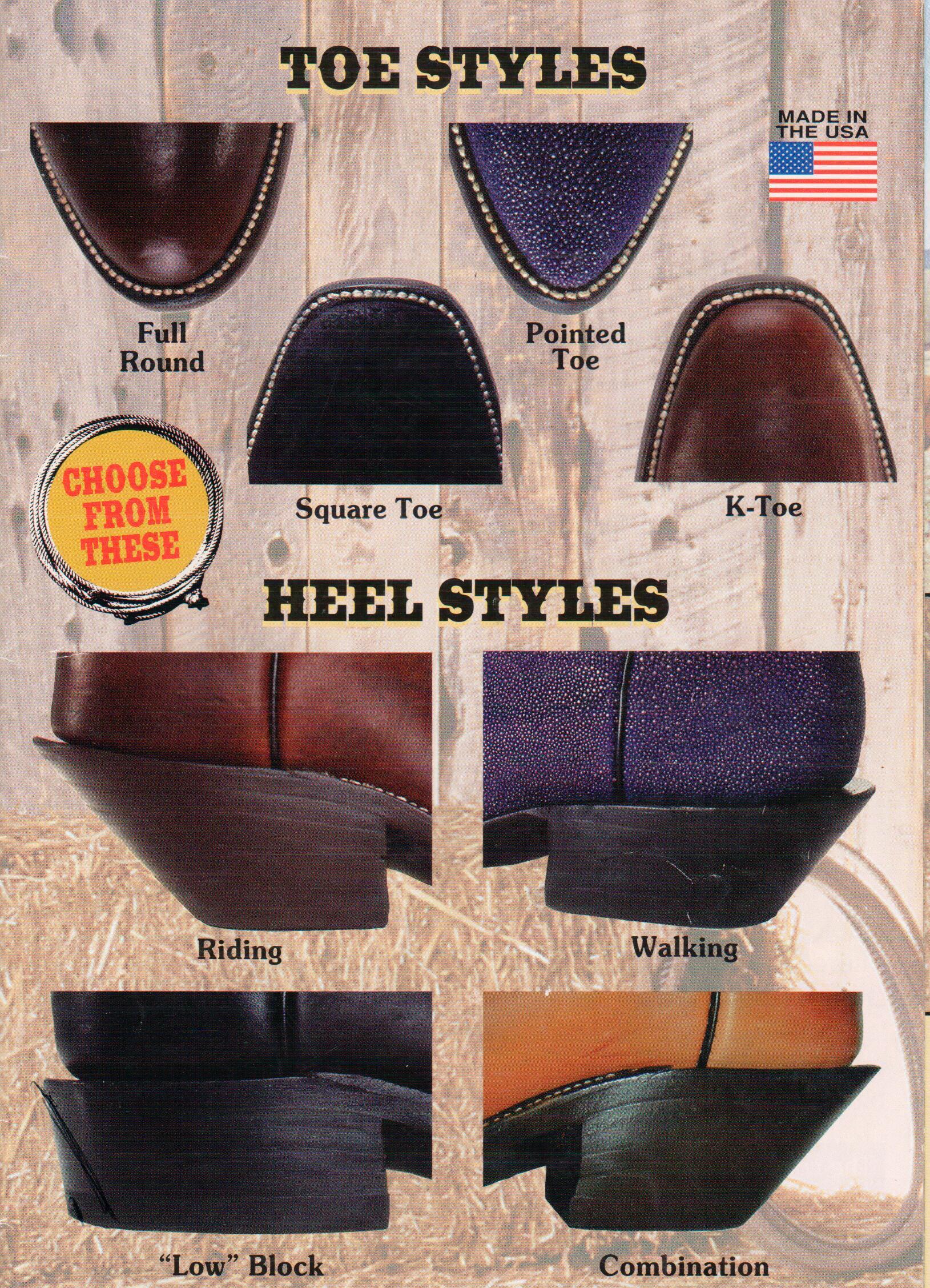 Riding heel store