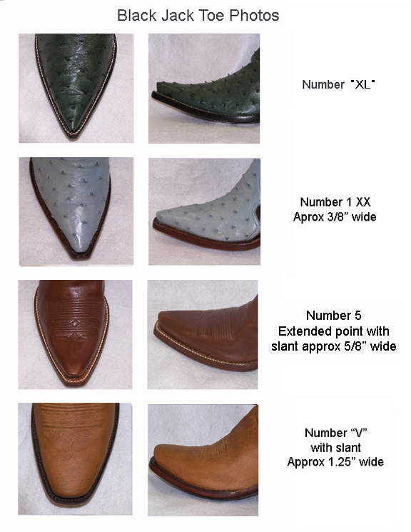 Cowboy boot shop heel styles